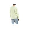 Levis Повседневный однотонный пуловер с круглым вырезом и длинными рукавами Мужская толстовка Зеленый 87466-0002