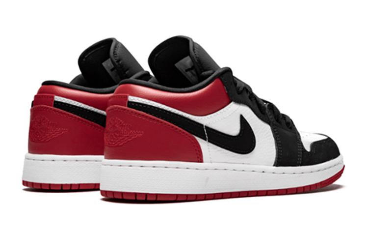 Air Jordan 1 Low Black Toe GS 553560-116