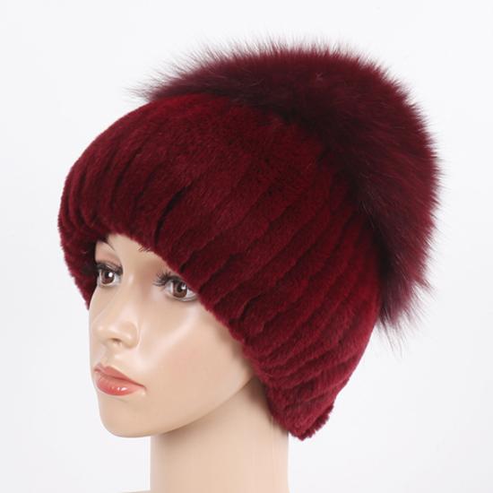 Новые зимние женские роскошные шапки из натурального лисьего меха, комплекты шарфов, натуральный мягкий вязаный теплый топ из меха кролика рекс, шапки из лисьего меха, шарфы, 2 шт.