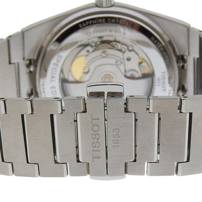 Б/у TISSOT PRX UFO Robo Grendizer T137.407.11.041.02 Синий циферблат Нержавеющая сталь Автоматические Мужские Бесплатная доставка 240101828006