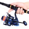 Fishing Rod Telescopic Spinning Reels 13+1BB with Spare Coil Combo Carp Rods Sets Saltwater Pesca