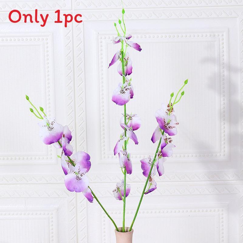 Dancing Orchid Silk Flower Arrangement For Wedding Decor And Home Styling