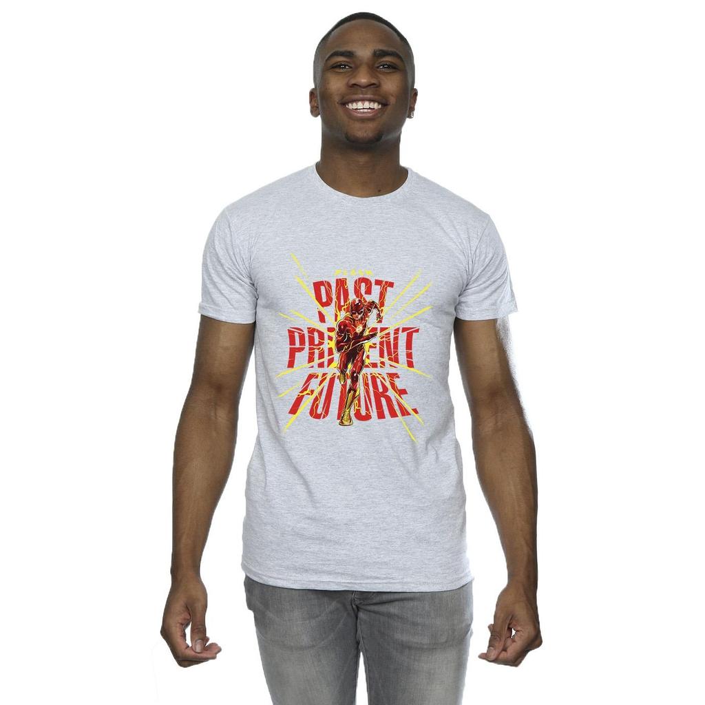 DC Comics Mens The Flash Past Present Future T-Shirt