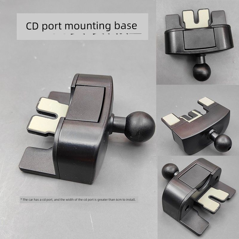 Foldable Screen on-Board Bracket Accessories Air Outlet Triangle Clip Sucker Nut Lock Hook CD Port Extension Rod Tray