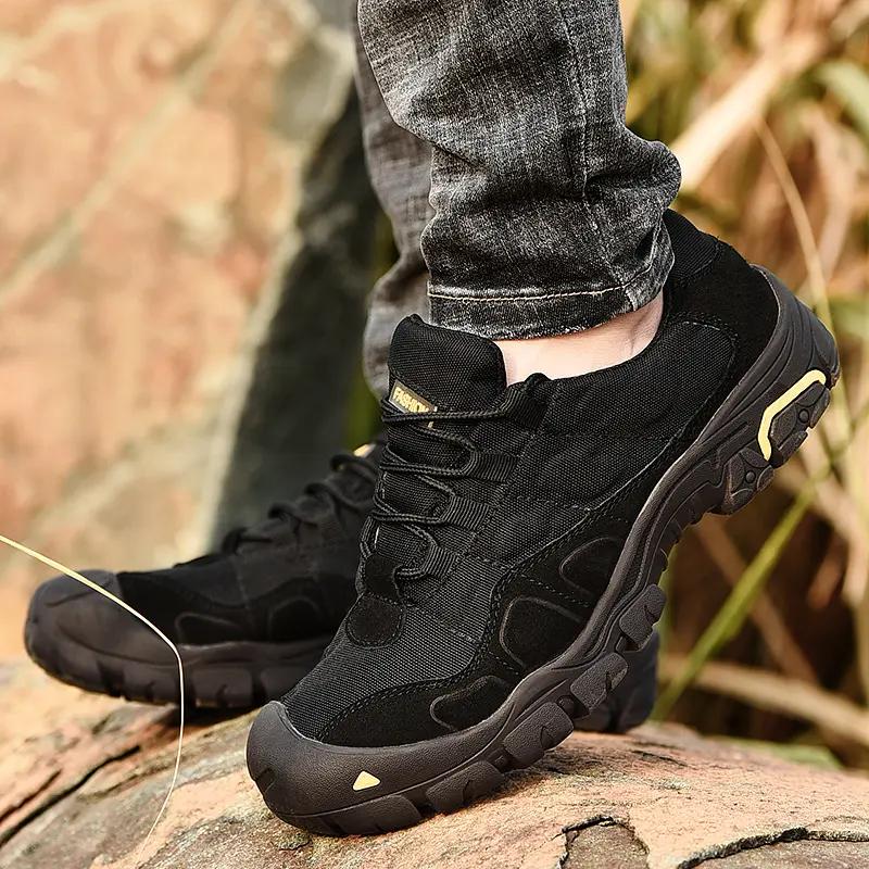 Мужская уличная обувь для хайкинга, нескользящая обувь для треккинга, кроссовки, большой размер 39-46