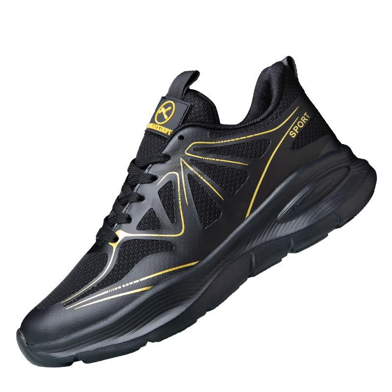 Весна новая мужская обувь сетка дышащая легкая беговая спортивная обувь модный тренд универсальная мужская повседневная обувь