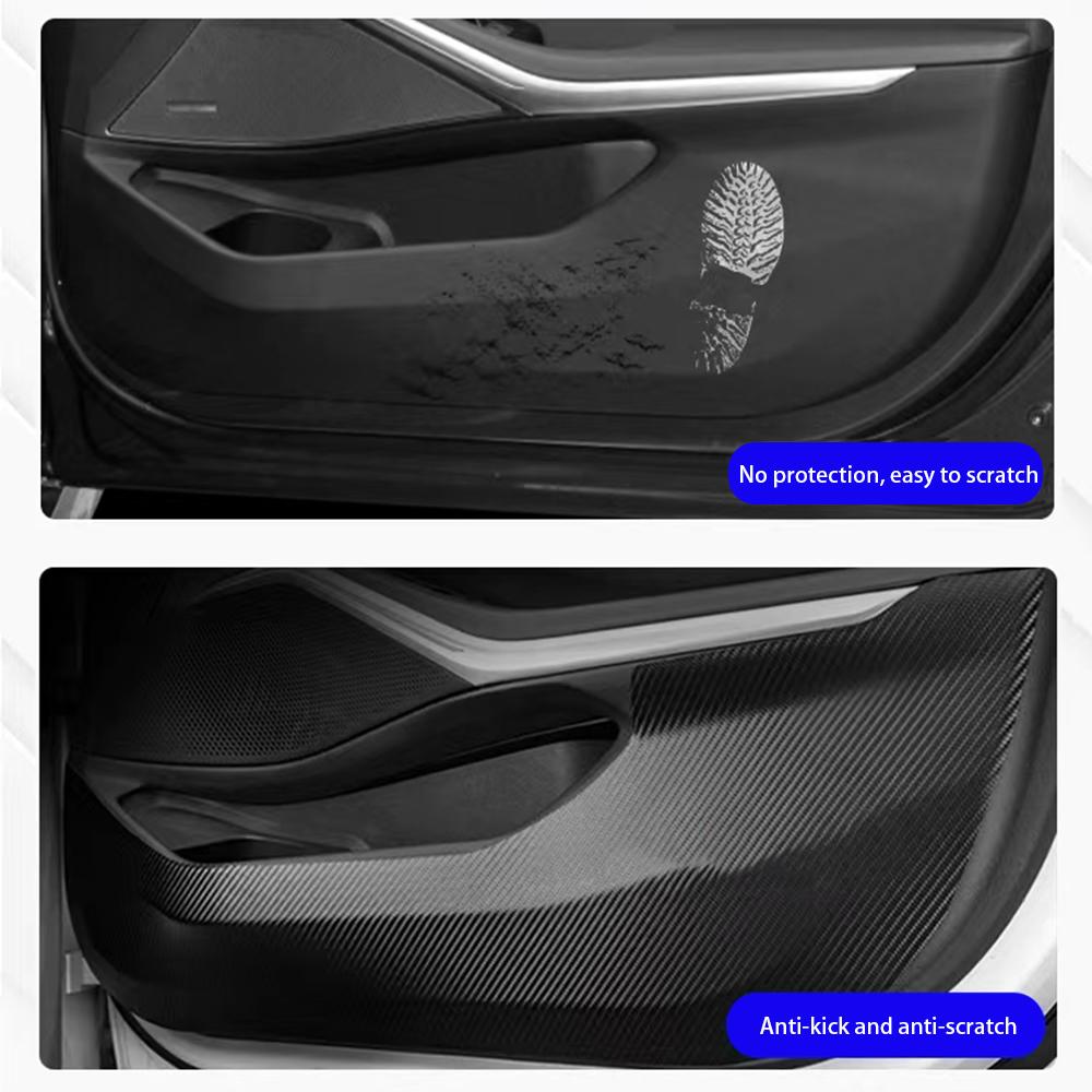 Автомобильный стиль дверные антиударная накладка кожа боковая кромка защитная пленка наклейки для BMW 3 5 серии X3 X4 X5 G01 G20 G30 F30 аксессуары