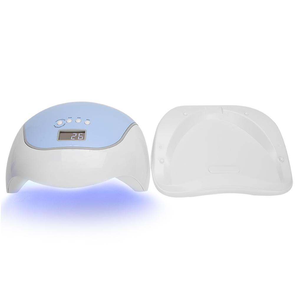 120W Professional LED UV Gel Nail Polish Dryer Lamp Intelligent Nail Curing MachineEU Plug 110‑240V