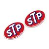 2 шт. STP Racers Edge Винтажные Оригинальные 1960-х 70-х годов Наклейки на Автомобиль в Гоночном Стиле Ричард Петти Виниловые Наклейки Аксессуары для Тюнинга Авто