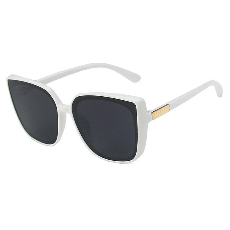 Fashion Cat Eye Sunglasses Women Oversized Big Frame Sunglasses Vintage Glasses Cool Sexy Sunglasses UV400