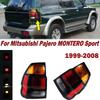 Для Mitsubishi Pajero MONTERO Sport 1999-2008 Автоаксессуары Задний фонарь Стоп-сигналы Сигнальный предупреждающий фонарь Задний фонарь в сборе
