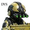Special Forces Model Kits Tactical Soldier Desk Figurine, 3D Printed Hyper-Realistic Mini Military Decor, Modern Action Figures Front Toward