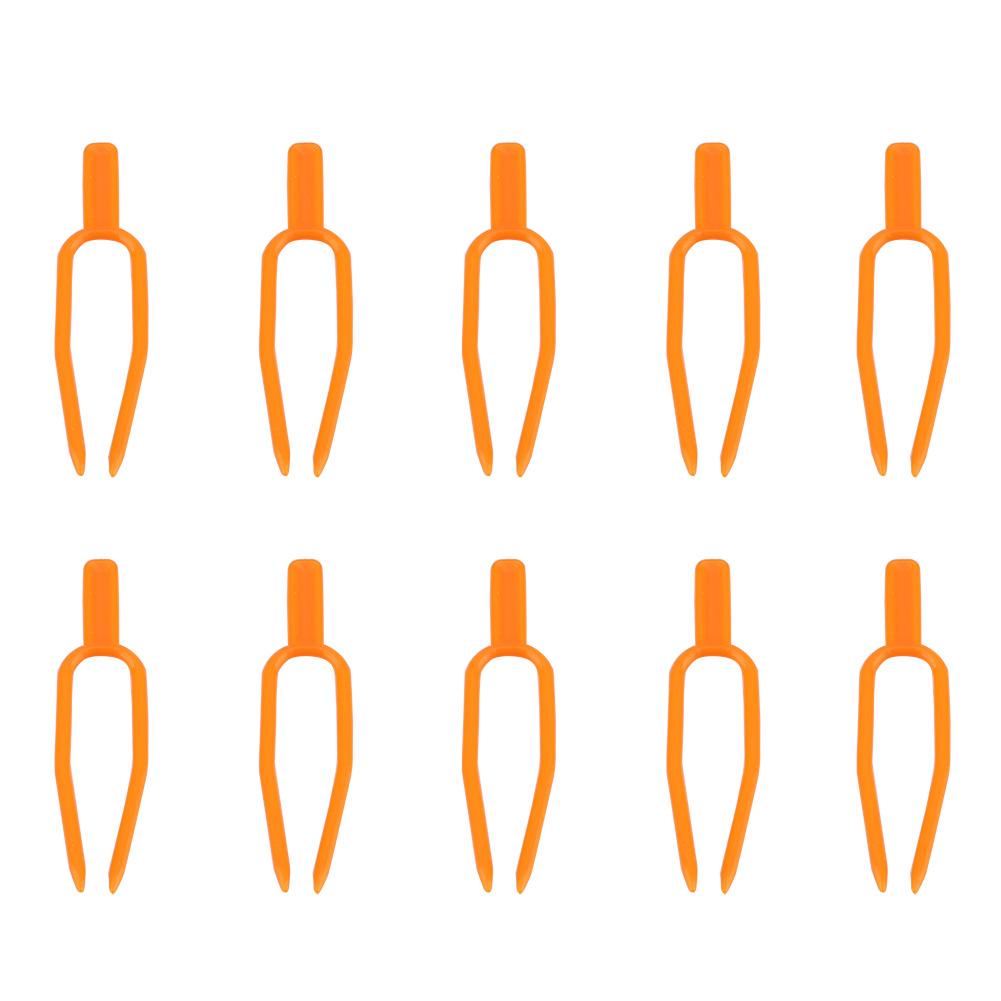 100 шт. зажимы для крепления садовых растений многоразовые столоновые дынные лозы, закрепляющий инструмент