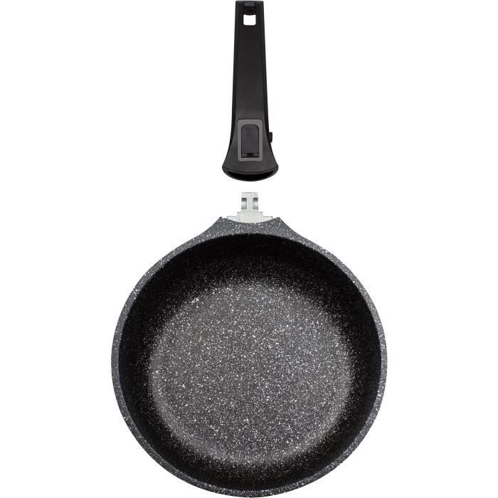 Poele fonte d'aluminium - GSW - EASY CLICK - 24 cm - Induction
