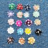 Color Beads Flower Crystal Handmade Beads Clothing Jewelry Patch Decal Accessories Diy