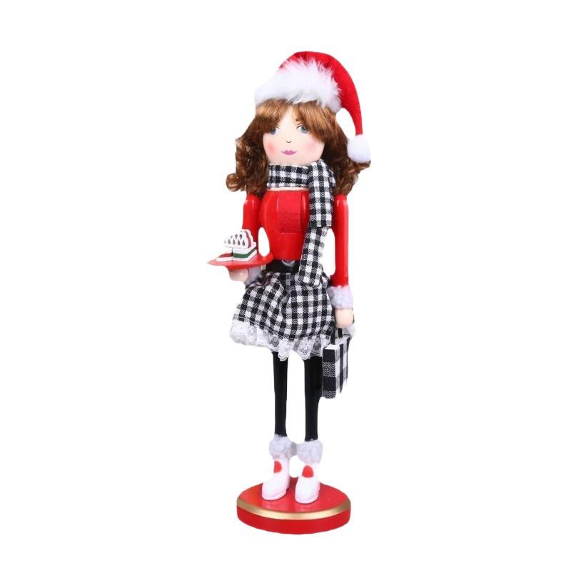 SB58575 Christmas Nutcracker Wooden Figurine Holiday Party Decor