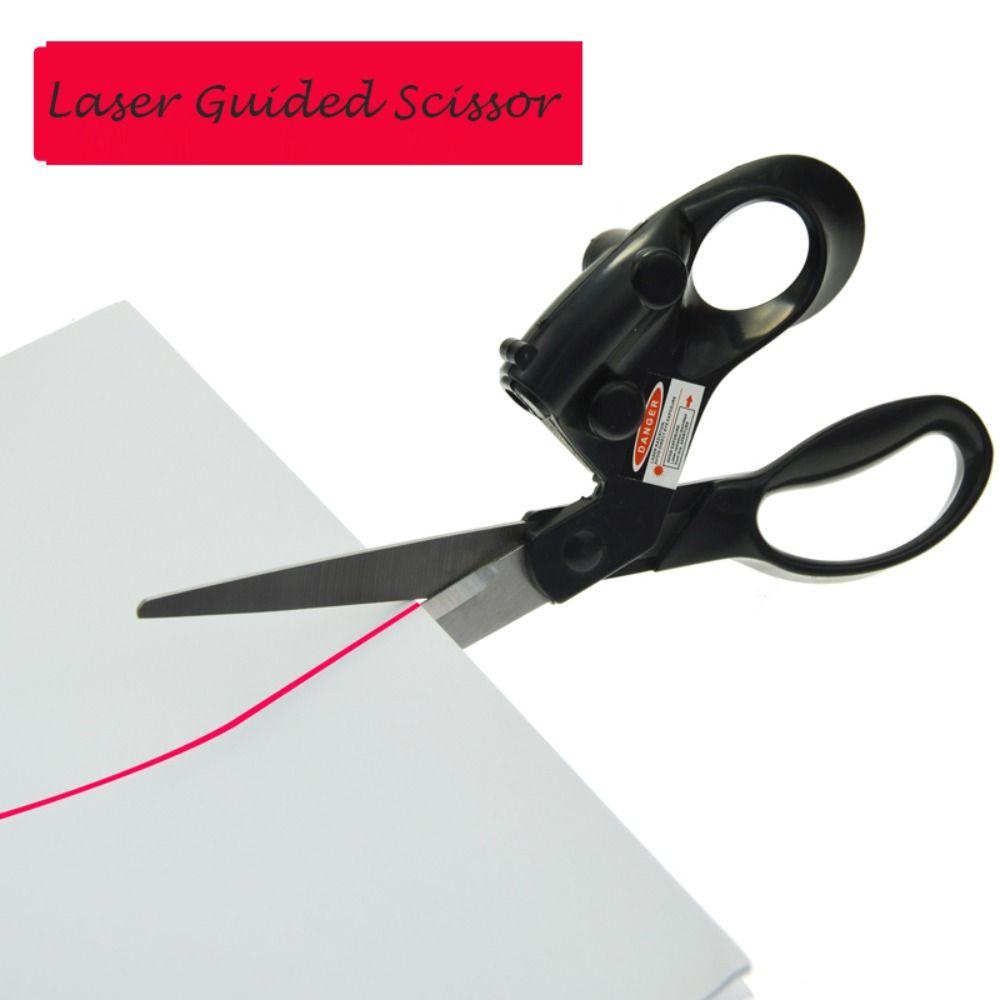 Infrared Positioning Laser Guided Sewing Scissors Stainless Steel Laser Scissors   home Crafts
