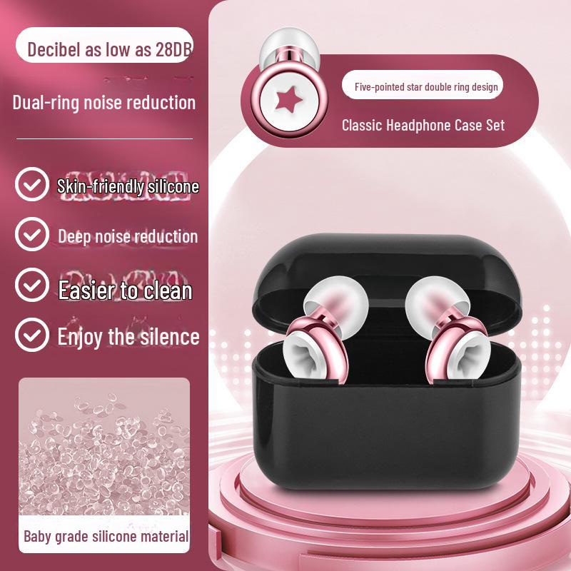 Силиконовые шумоизолирующие беруши: Водонепроницаемый, звуконепроницаемый, идеально подходит для общежитий, работы, мастерских и мест, где не спит храп