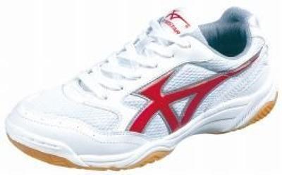 Кроссовки Moon Star Gymstar S400 Белый/Красный (24.0см, Белый/Красный)