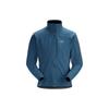 Arc'teryx GAMMA MX Куртка Ветрозащитная Стойка Воротника На Флисовой Подкладке Логотип Soft Shell Куртка Мужская Черный 19276