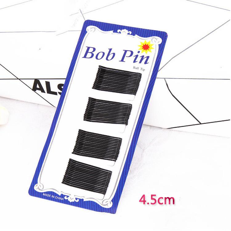 10-100pcs/set Korean Multifunctional Hair Accessories Multicolor One-word Clip Metal Hairpin Girl Hair Accessories