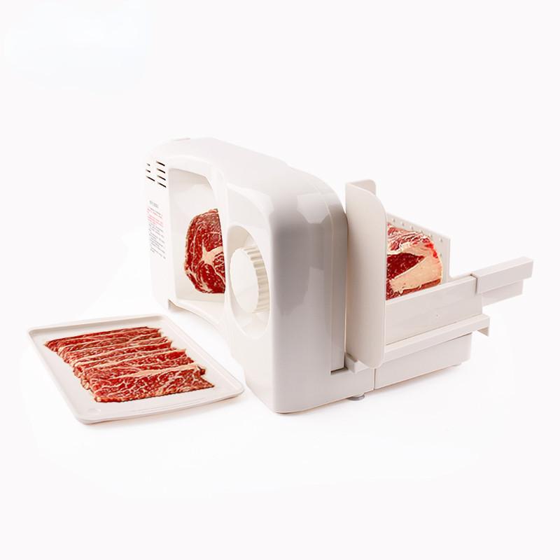 Household Electric Meat Slicer Automatic Frozen Beef Mutton Cutter Foldable Vegetable Fruit Block Slicing Machine