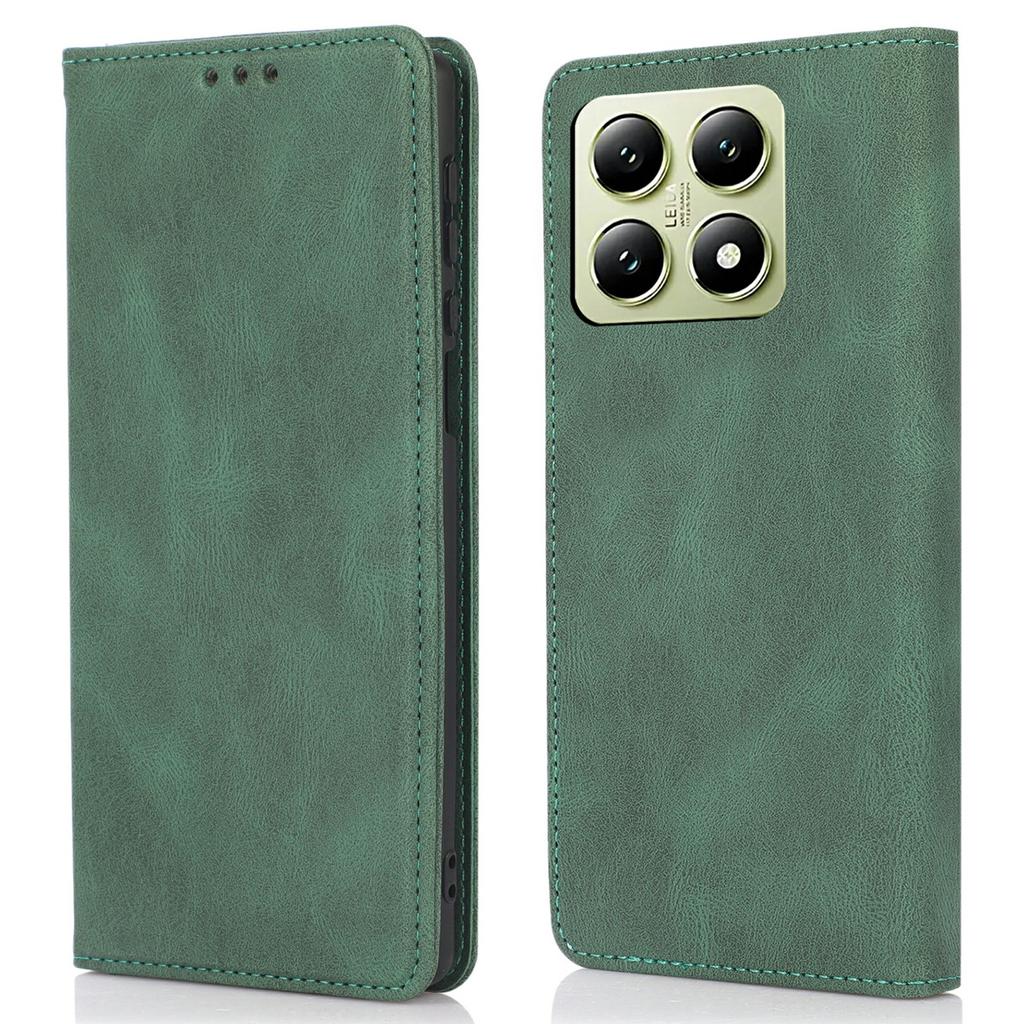 For Xiaomi 14T Case Wallet Magnetic Closing Leather Flip Phone Cover