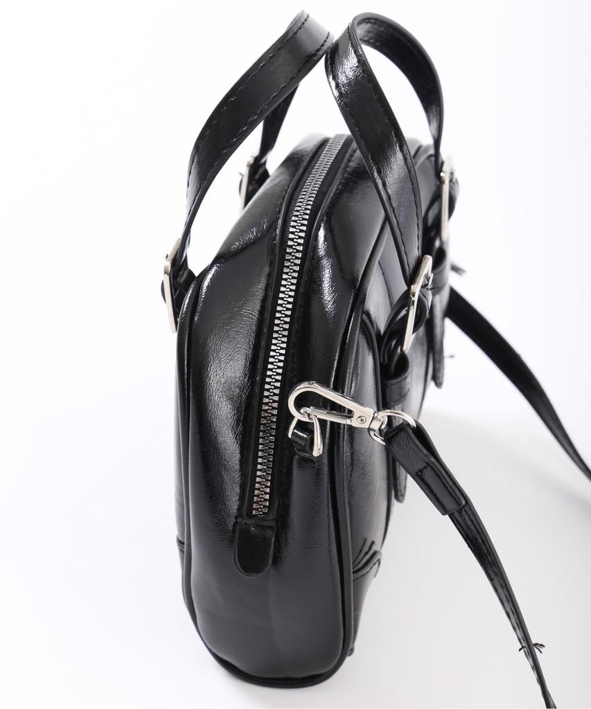 WEGO PHILLY Shoulder Bag with Belt Girly and Perfect Gift for Size Black 2-Way Design, Casual, Women, F,