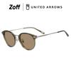 Солнцезащитные очки типа Бостон UNITED ARROWS United Arrows Гравировка Линзы золотистого цвета Металлические Унисекс Защита от УФ-лучей Защита от УФ-лучей Стильные Высокая видимость