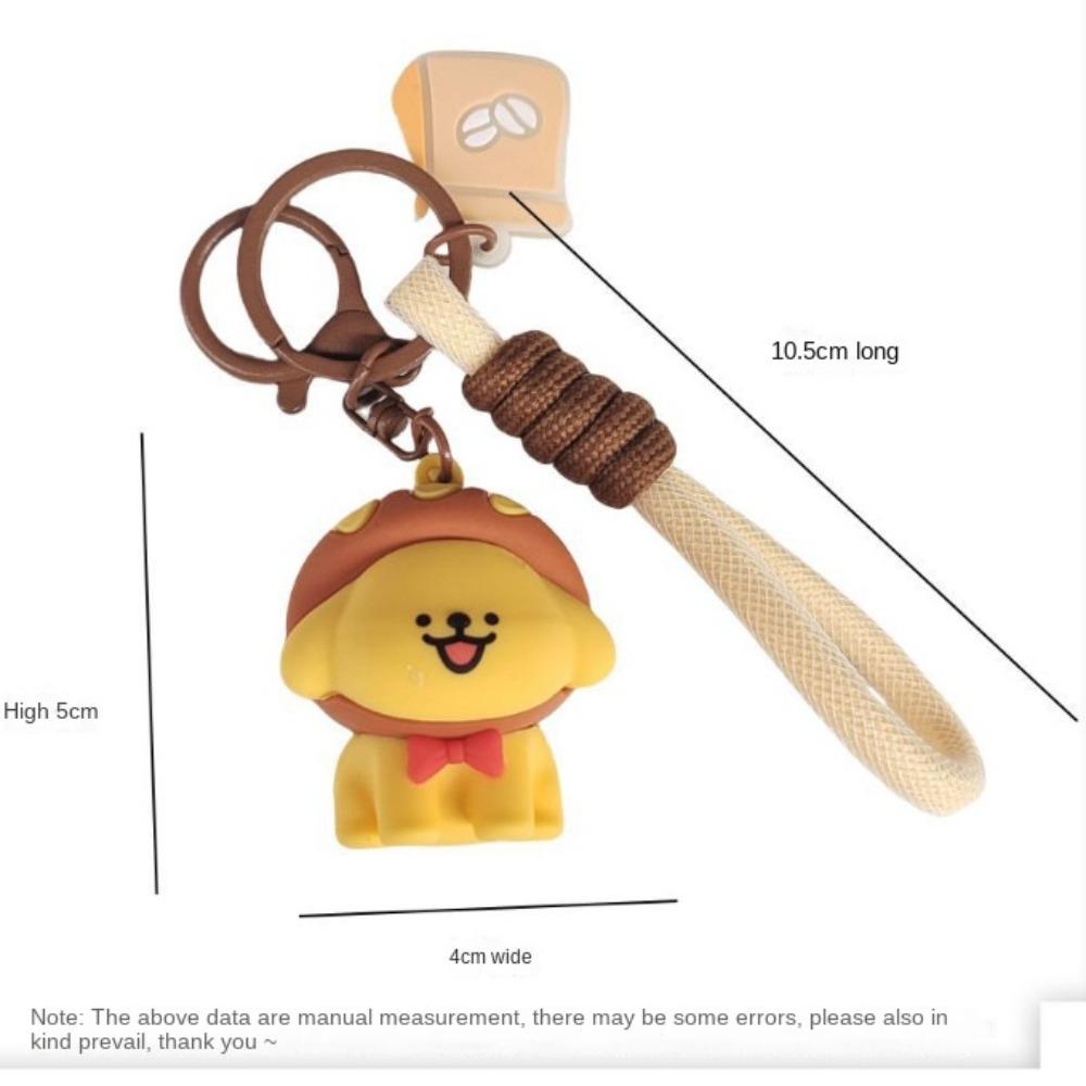 Animal Line Щенок Фруктовый брелок Мультяшный пончик Головной убор Подвеска Щенок Маленькие подарки