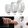 1/5M Clear Multifunction Nano Tape Traceless Washable Adhesive Gel Pads Double-Sided Non-Slip Removable Sticky Strips