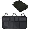8 Pockets Hanging Backseat Trunk Organizer Durable Cargo Storage Bag For Tools Emergency Kits