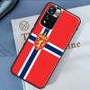 Чехол с флагом Норвегии для Xiaomi Redmi 14C 13C 10C 12C Redmi Note 13 14 Pro 12 11 9 10 9S 10S 11S 12S