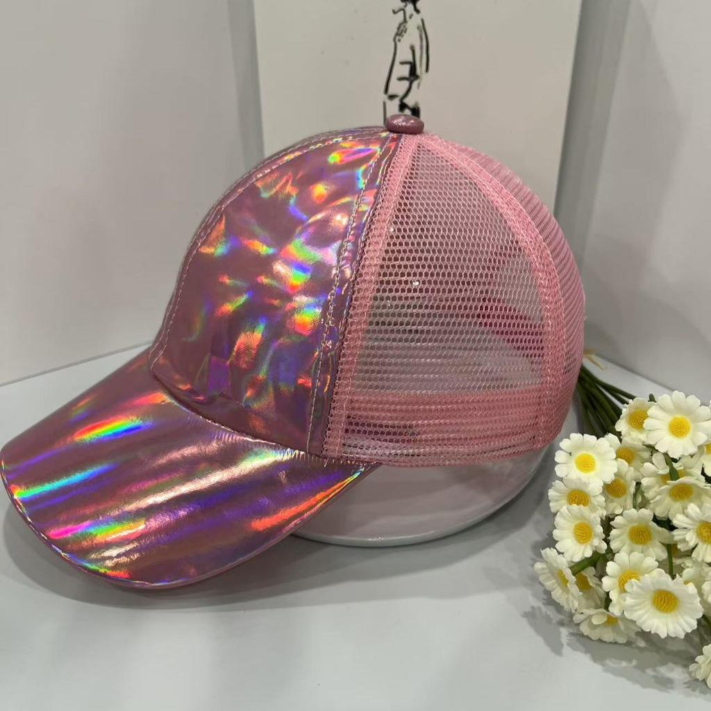 Кепка Laser PU, однотонная уличная водонепроницаемая кепка с утиным язычком, солнцезащитная цветная бейсболка из кожи, цветная ПУ