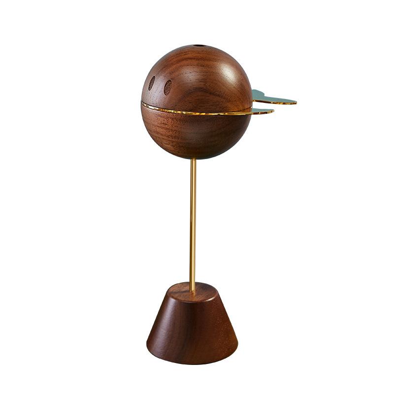 Древесный диффузор эфирного масла Amgoth, медленно летучее деревянное ароматическое эфирное масло для сна, автомобильный диффузор для ароматерапии, декор