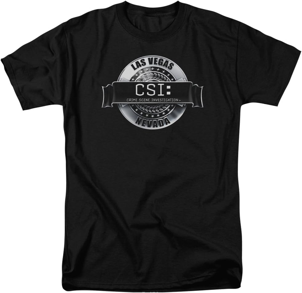 Trevco Men's Csi Do Not Cross Adult T-Shirt