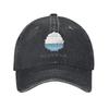 Uma Musume Pretty Derby Oguri Cap Бейсболка Винтажная Потертая Джинсовая Выстиранная Кепка Снэпбэк Унисекс Уличная Регулируемая Кепка