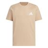 Adidas Graphic Short Sleeve Comfortable Versatile Casual Soft T-Shirt Unisex Tops Warm-Sand KC3062