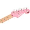 Limited Edition Hello Kitty Stratocaster with Gig Bag, Hello Kitty Graphic Pickguard, Maple Fretboard, Pink