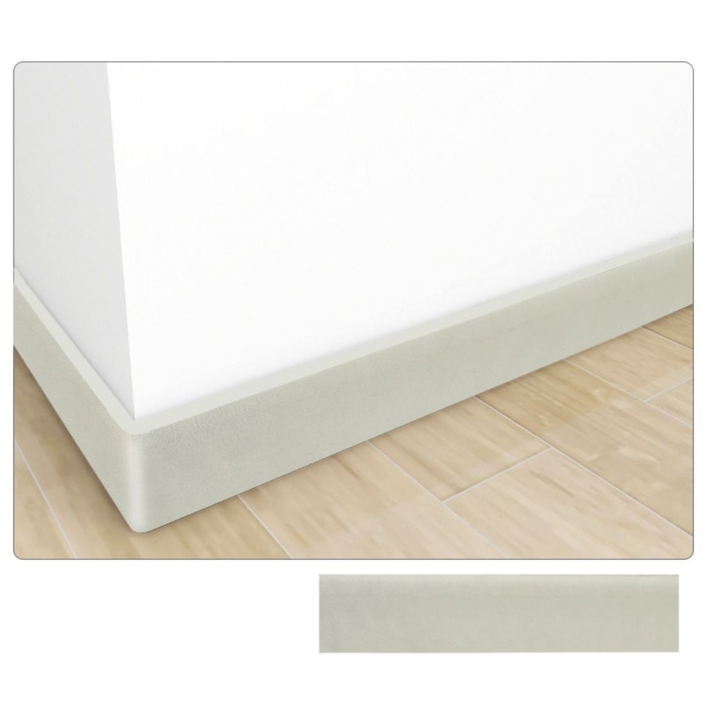 2M/Roll DIY Thickened Wall Base Self Adhesive Anti-collision Skirting Line Soft Wall Sticker Living Room