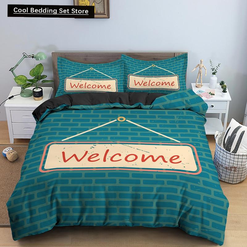 Coffee Cake King Queen Duvet Cover Lovely Afternoon Tea Drawing Bedding Set For Adult Western Drink 2/3Pcs Polyester Quilt Cover