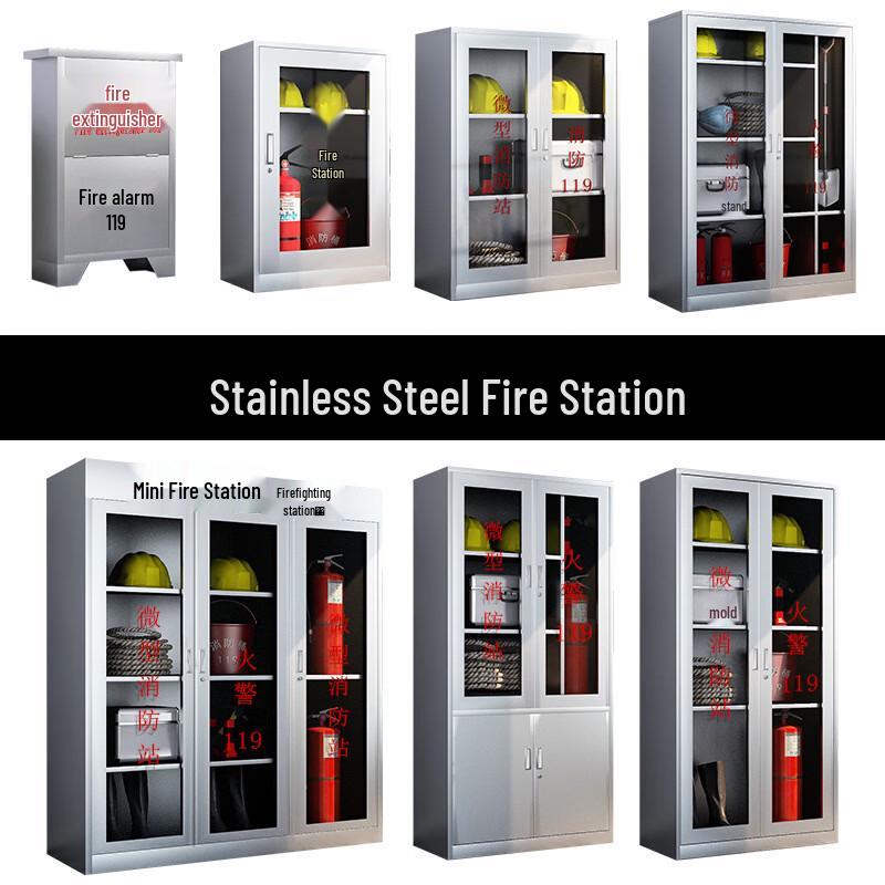 Junshi 304 Stainless Steel Emergency Fire Cabinet