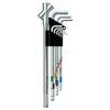 Ball Point Hex Wrench Set of 9 (Long Handle), Made In Japan, for Final Tightening, SBL-1000