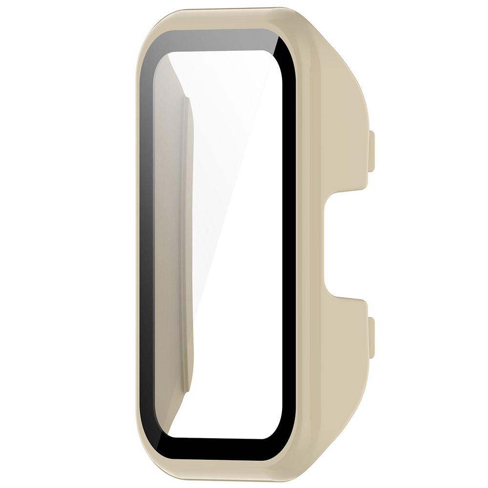Защитный чехол из ПК + закаленного стекла для Huawei Band 8, полноэкранный защитный чехол, рамка-бампер