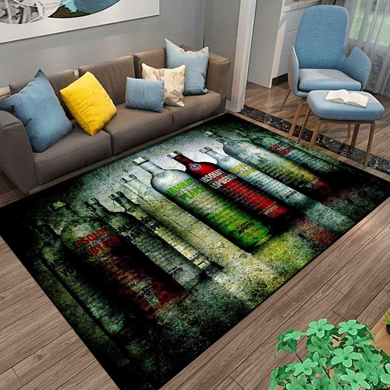 Absolut-Vodka Printing Carpet Living Room Bedroom Rugs of Photography Prop Photo Birthday Gift Carpets for Bed Room Alfombras