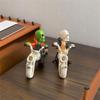 Halloween Creative Motorcycle Riders, Statues, Resin Home Furnishings, Courtyard Crafts