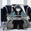 Ado Adomination Иллюстрация №4 Фланелевые пледы с принтом Многофункциональные Ультрамягкие пледы для дивана кровати Покрывала
