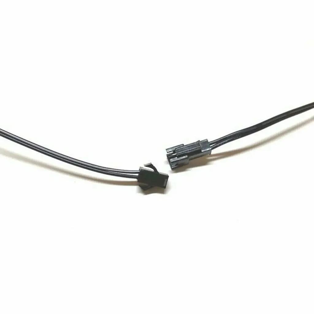 200cm Cold Light Strip Red LED Auto Car Interior Decor Atmosphere Wire Strip Light Lamp Accessories 12V