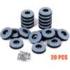 Furniture Glides Screws Moving Gliders Blue Furniture Feet Sliders