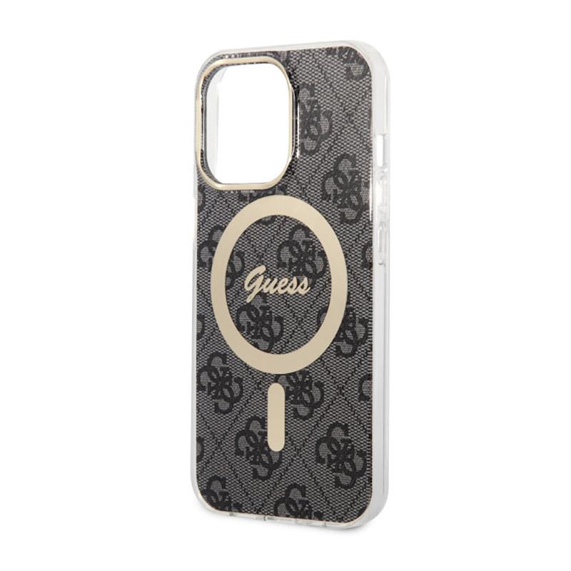 Guess 4G Magsafe - Etui Iphone 13 Pro (Czarny)